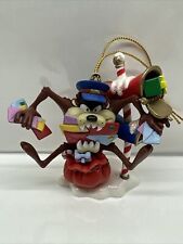 VTG WB 1997-01 Tazmanian Devil & Bugs Bunny Looney Tunes Christmas Ornament picture