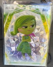 2026 Topps Disney Neon Disgust #167 Diamante Parallel Inside Out Pixar picture