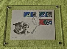1963 Valentina Tereshkova Signed FDC First Woman in Space Soviet Cosmonaut picture