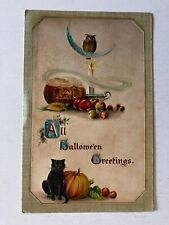 Winsch Gottschalk All  Halloween Greetings # 2399 Postcard~Antique~c1910 picture