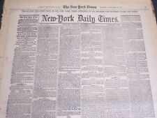 1951 SEPTEMBER 18 NEW YORK TIMES SECOND SECTION - 100 YEARS AGO - NT 7105 picture