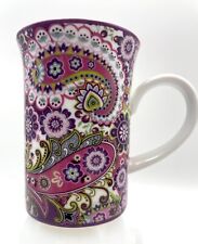 Vera Bradley VERY BERRY PAISLEY 8 oz Coffee Tea Mug Cup Barnes & Noble picture