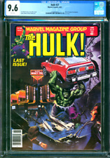 Hulk #27 Joe Jusko Cover Marvel Comics Magzine 1981 CGC 9.6 picture