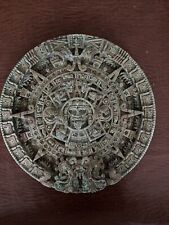 Vintage Estate El Arte Azteca Mayan Aztec Mexican Resin Wall Plaque 1960 - 1970s picture