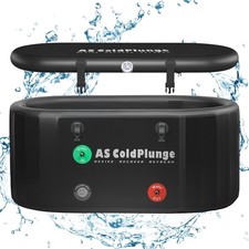 160 gal Ice Bath Tub Inflatable Ice Pod Cold Plunge Tub Recovery Tub W/Cover picture