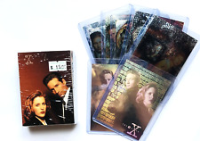 THE X-FILES S3 CARDS 1-72 Complete & Etched Foil i1 thru i6 & Hologram X1, X2 picture