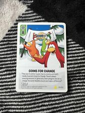 club penguin trading cards COINS FOR CHANGE picture