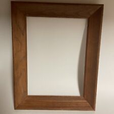VTG 1960's-70's Solid Wood Deep Picture Frame, 14.75 X 12” X 2.5”W picture