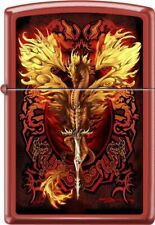 Flameblade Ruth Thompson - Red Matte Zippo Lighter picture