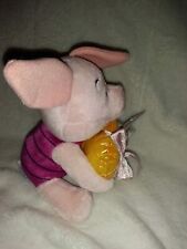 SEGA Plush Piglet Disney Fun Fan Amuse 2004 7'' Inches picture