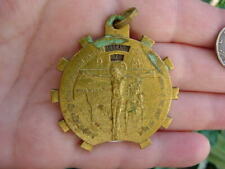 RARE vintage - CATHOLIC MASS CLOCK - medal medallion - Our Lady Of Thailand picture