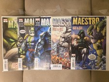 Maestro War & Pax #1-5 Complete Set Peter David Hulk Marvel Comics picture