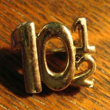 10 1/2 Rating Lapel Pin - Vintage Better Than Ten Attractiveness Gold Hottie Pin picture