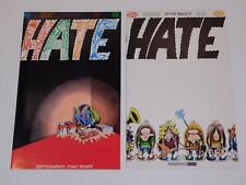 HATE Comics # 5 & 8 VF/NM 9.0 Lot -Peter Bagge  (1995 Fantagraphics) picture