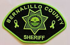 Bernalillo County Sheriff's Office Mental Health Awareness Shoulder Patch picture