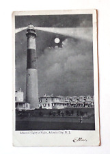 Antique B & W 1908 ATLANTIC CITY N.J. Posted Postcard w 1 Cent FRANKLIN Stamp picture