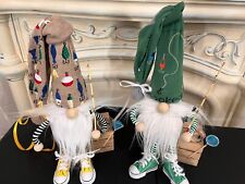 Let’s Go Fishing Sock Gnome. Hand Crafted And Original In Design. $30 Each picture