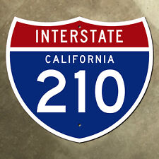 California interstate route 210 highway marker road sign 21