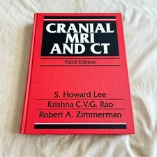 Vintage 1992 Cranial MRI and CT 3rd Ed Hardcover – Lee Rao Zimmerman picture