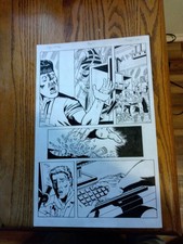 Original Artwork Compu-M.E.C.H. Page #10 Issue #1 By Theodore Riddle picture
