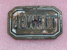 Vintage 1922-1926 Jewett Radiator Badge Enamel Trim Emblem Rare Detroit MI picture