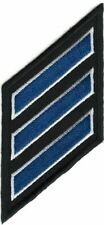 Police Three 3 Stripe Hash 15 Fifteen Year Service Stripes Insignia Patch picture