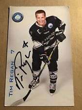 Tim Regan, USA 🇺🇸 Hockey SC Riessersee 1997/98 hand signed picture