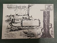 vintage 1967 fair program. Parker County Maple Fair Post Card picture