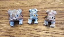 Set Of 3 Frog Carvings picture