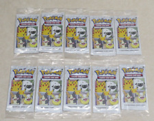 10x Pokemon 25th Anniversary General Mills Promo Booster Packs - New Sealed picture
