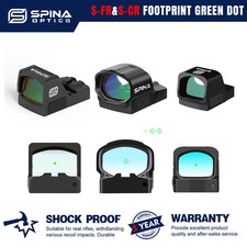 SPINA Optics 3MOA Red & Green Dot Sight Shake Awake S-FR & S-CR Footprints picture
