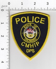 CMHIP ( COLORADO MENTAL HEALTH INSTITUTE AT PUEBLO ) DEPT P/S POLICE PATCH picture