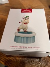 Hallmark Keepsake Ornament 2023 Skating Snowball and Tuxedo Bear Penguin NIB picture
