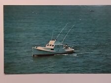 Hatteras North Carolina Outer Banks Fishing Boat Postcard picture