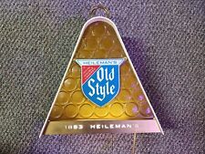Heileman's Vintage Triangle Old Style beer Lighted Sign 1950s 1960s picture