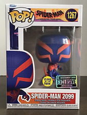 Funko Pop Spider Man: Across the Spider-Verse Spider-Man 2099 GITD Pop #1267 picture