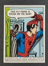 Vintage 1966 Marvel Spiderman Donruss Card #40 (Sharp) picture