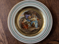 Royal Vienna Porcelain Handpainted Cabinet Plate "Ceres" Signed Rare picture