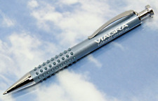 Metal Viagra Drug Rep Pharmaceutical Promo Pen Nailhead Clicker Bumpy Gripper picture