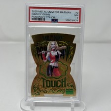 2025 Skybox Metal Universe Batman #PIT-2 Poison Ivy Touch Harley Quinn PSA 7 picture