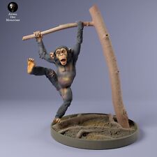 Breyer size artist resin companion animal figurine baby chimpanzee - many sizes picture