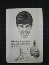 HOFNER VIOLIN BASS MCCARTNEY     1960's Case Candy/ Hang Tag (NEW) picture