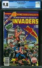 Invaders Annual #1 CGC 9.8 White Pages Marvel 1977 picture