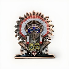 Florida FDLE/ICE Collaboration 257g Indian Challenge Coin - Bronze - 15 Made picture