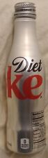 2018 Diet Coke 8.5 ounce metal bottle - Empty with a cap picture