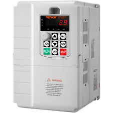 VEVOR 7.5KW 10HP Variable Frequency Drive Inverter Convert 1 To 3 Phase VFD 220V picture