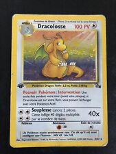 Dracolosse holo-pokemon 4/62 fossil edition 1 good condition (crease) FR picture