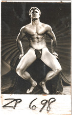 Gay Interest - Vintage   Male Physique Photos  ATHLETIC MODEL GUILD  3.5 x 5" picture