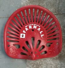 McCormick Farmall Cast Iron Vintage International Harvester Tractor Seat picture