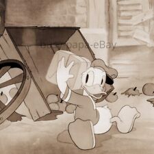 1938 Donald's Lucky Day Animated Donald Duck Walt Disney Cartoon Press Photo 15 picture